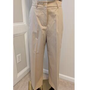 Weekend Max Mara Wide Leg Trousers in Beige